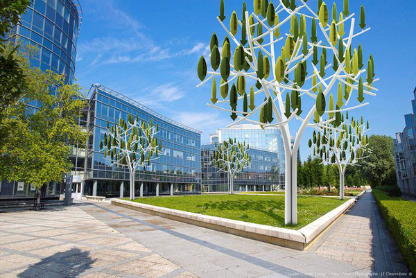 Wind Turbine Trees Generate Renewable Energy for Urban Settings