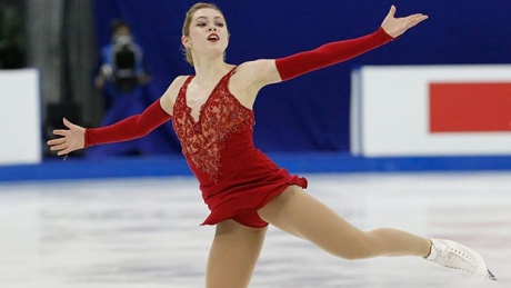 Young Canadians not intimidated by Skate America stage