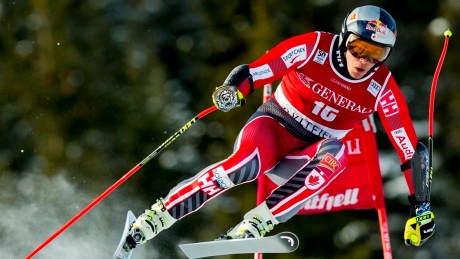 Skier Erik Guay's World Cup season on hold due to back injury