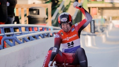 Calgary's Alex Gough takes home 2 luge World Cup silvers on home ice