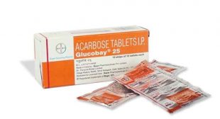 Buy Glucobay 25mg Online, Uses, Price, Side effects