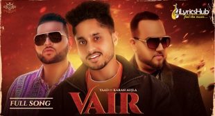 VAIR Lyrics – Yaad, Karan Aujla