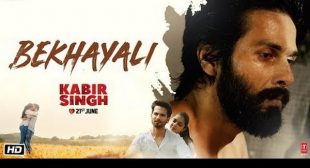 Bekhayali Lyrics – Kabir Singh | Shahid & Kiara (QUOTES)