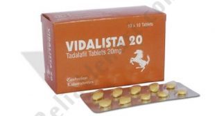 Vidalista 20 mg Online | Buy Tadalafil Pills USA