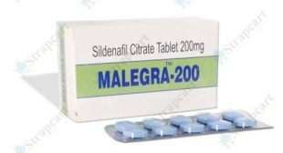 Malegra 200mg : Price, Reviews, Side effects | Strapcart