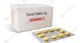Tadarise 5mg : Reviews, Dosage, Price | Strapcart