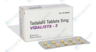 Vidalista 5mg : Reviews, Side effects, Price | Strapcart