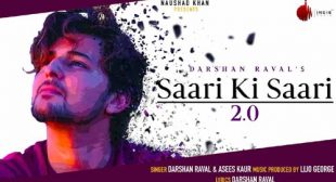 Darshan Raval – Saari Ki Saari 2.0 Lyrics