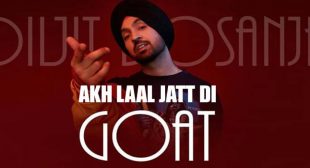 Akh Laal Jatt Di Lyrics – Diljit Dosanjh