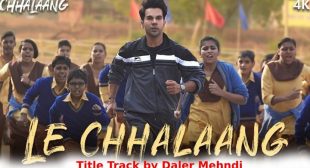 ले छलाँग Le Chhalaang Lyrics in Hindi – Daler Mehndi