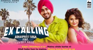 एक्स कॉलिंग Ex Calling Rohanpreet Singh Lyrics in Hindi | Neha Kakkar
