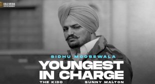 Youngest In Charge Sidhu Moose Wala Lyrics