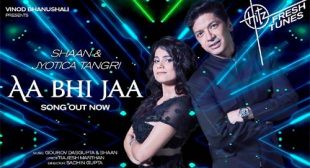 Aa Bhi Jaa – Shaan Lyrics