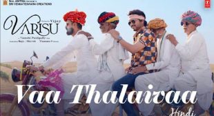 Vaa Thalaivaa Hindi Lyrics – Varisu