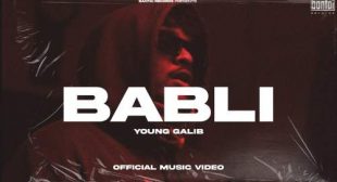Babli Lyrics – Young Galib