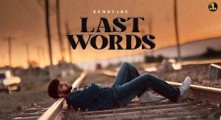 Last Words Lyrics by Zehr Vibe